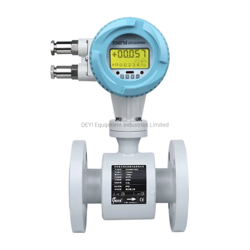 Deyi High quality/High cost performance Electromagnetic Flow Meter Sensor DN32 Water Magnetic Flowmeter