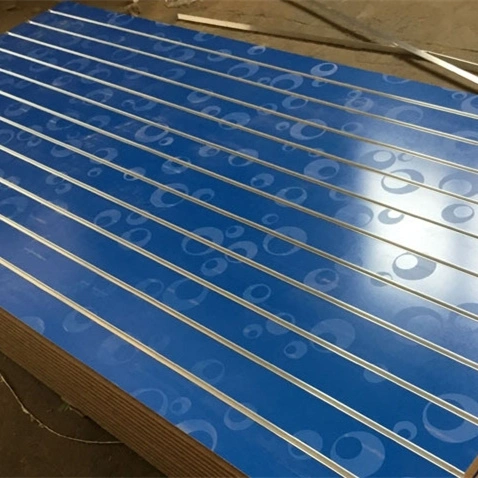 Super Quality Glossy Slot Melamine Laminated MDF Slot Board