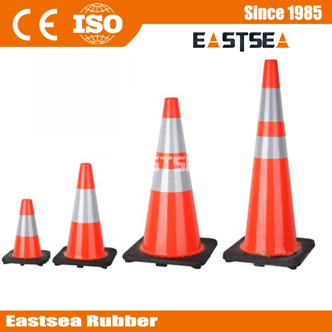 Construction Roadway Reflective PVC Road Traffic Safety Cone (DH-TC-45)