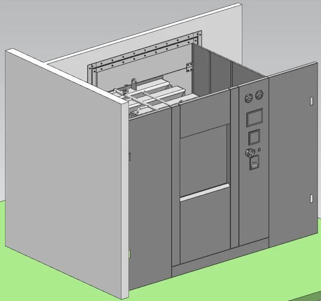 Gran Venta caliente de vapor a presión Autoclave esterilizador Bio-Safety puerta deslizante vertical