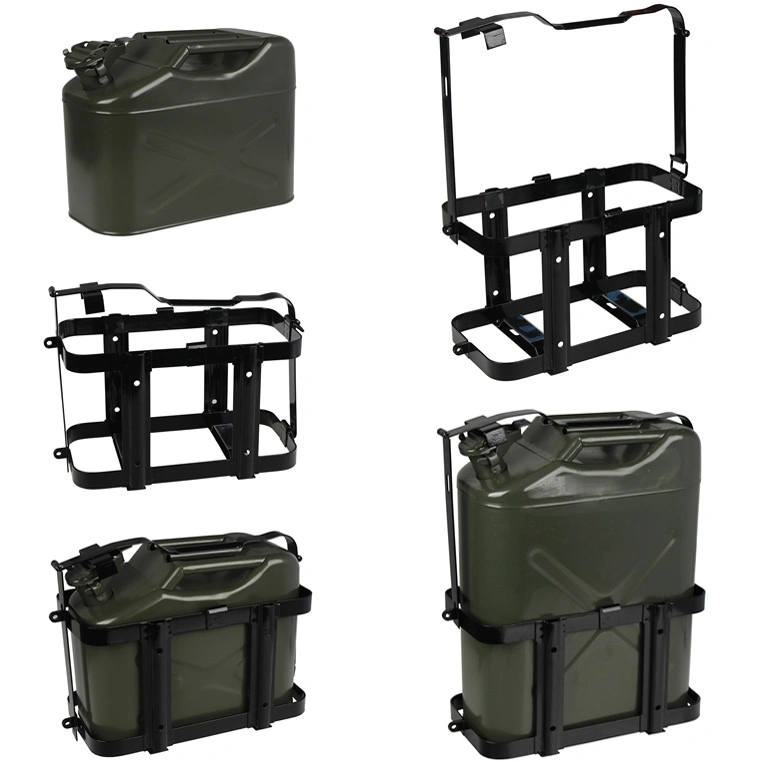 Steel Rack for 10L/20L Nato Metal Jerry Cans Vertical Jerry Can Holder