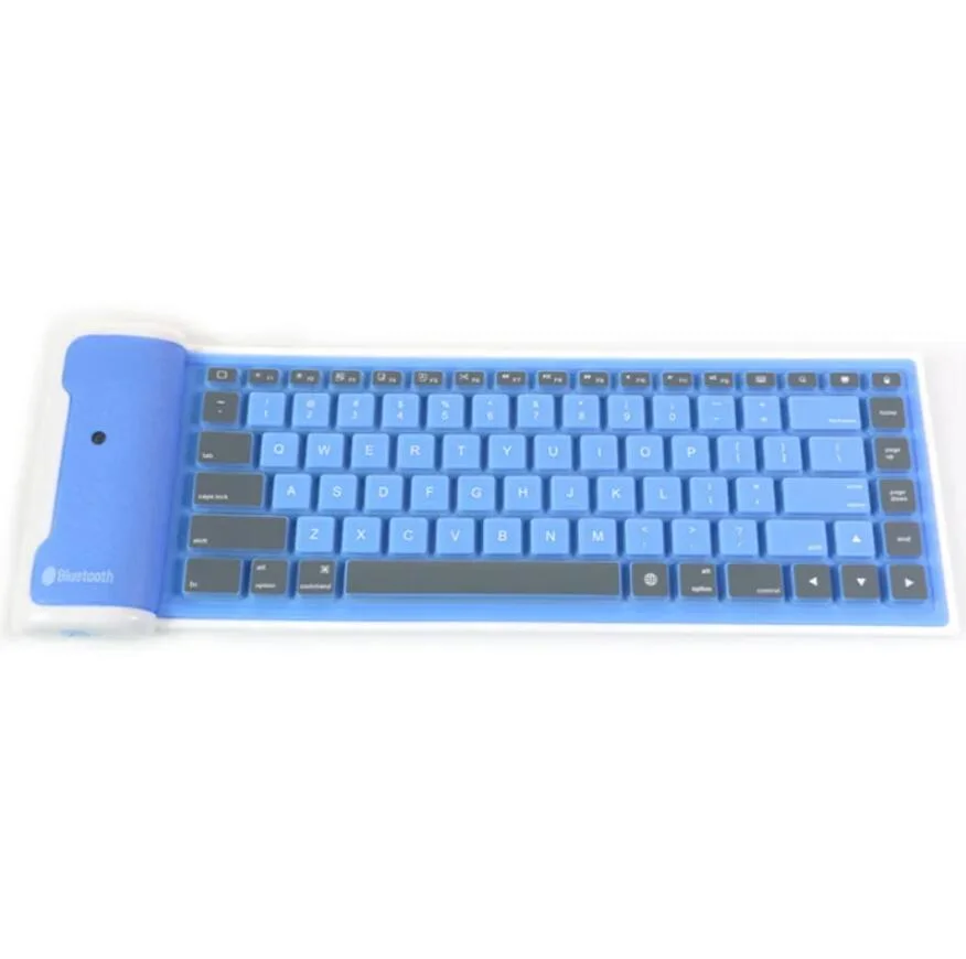 Venta en caliente Nuevo Diseño teclado flexible de silicona