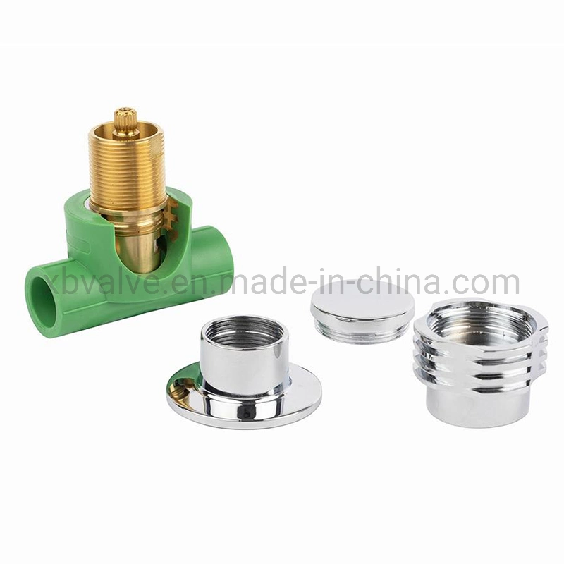 Hot Selling Good Price Sourcing New New Type Low Price Guaranteed Quality Cock Double Union Ball PPR Stop Valve Borealis/Hyosung Grey/Green/White