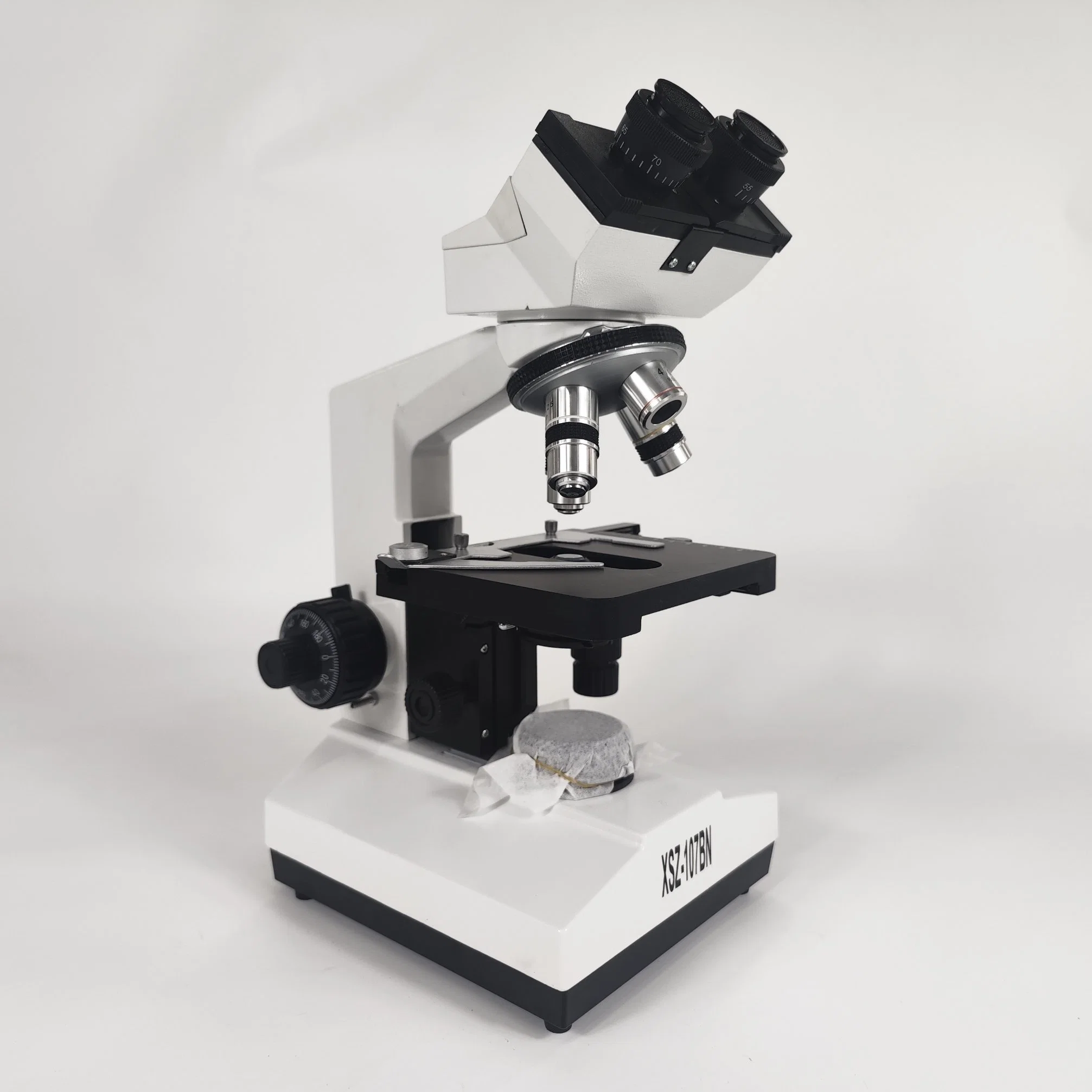 منظمة أوكسز-107t Microscope للعيادة/مختبر المستشفيات المختبر الميكروسكوب البيولوجي الثنائي النوعى المحمول