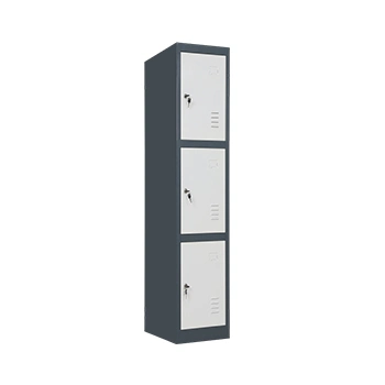 Armário de 3 portas para papel de impressão digital Cheap Metal Storage Almirah Filing Cabinet