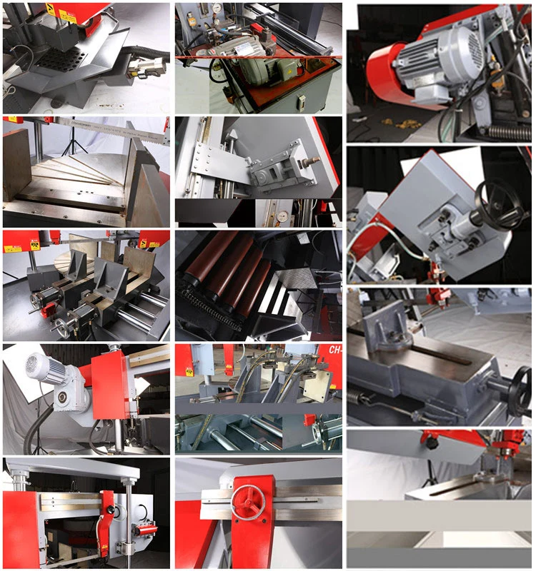 Golden Factory Steel Bar Cutting Band Saw Machine/Metal Sheet Cutting Machine High Discount