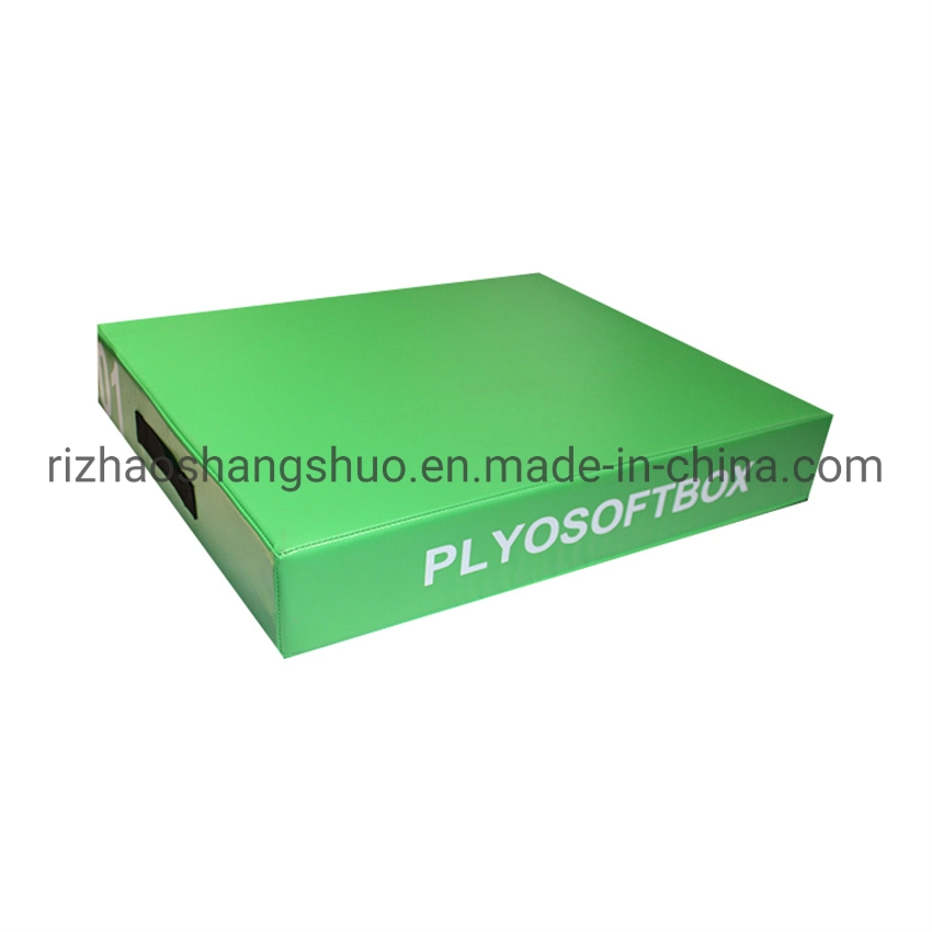 Wholesale/Supplier Exercise Plyometric Soft Plyo Box Jump Plyo Soft Box Gym Equipment Cross Fitness Soft Plyo Box Set Four in One Foam Plyometric Boxes Jump Box