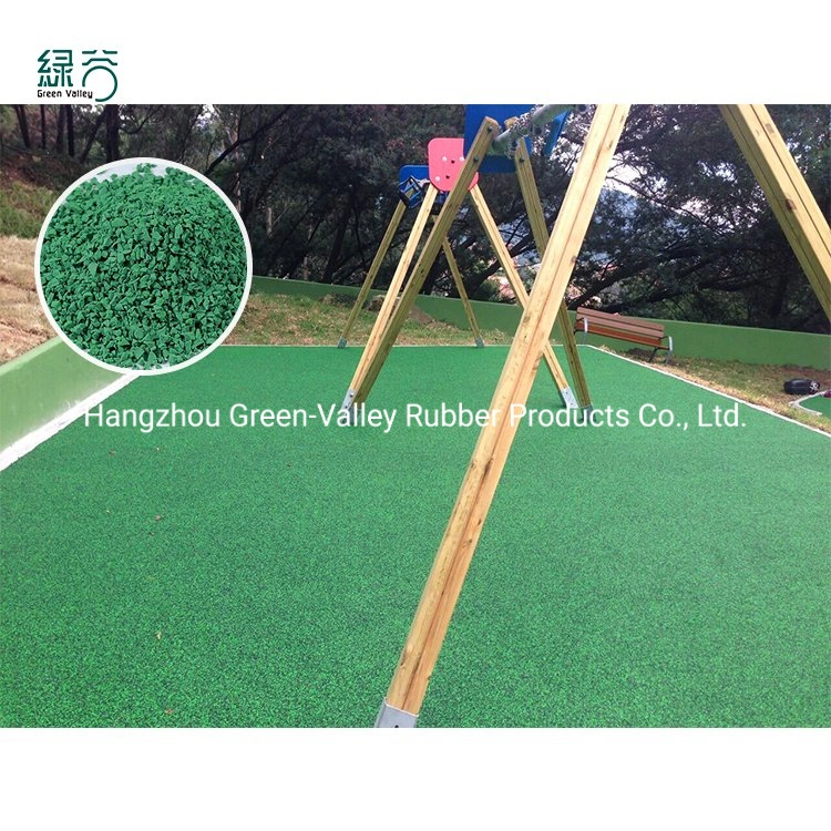 SGS Approved Colorful EPDM Granules for Playground Polyurethane Binder Rubber Granules Price EPDM