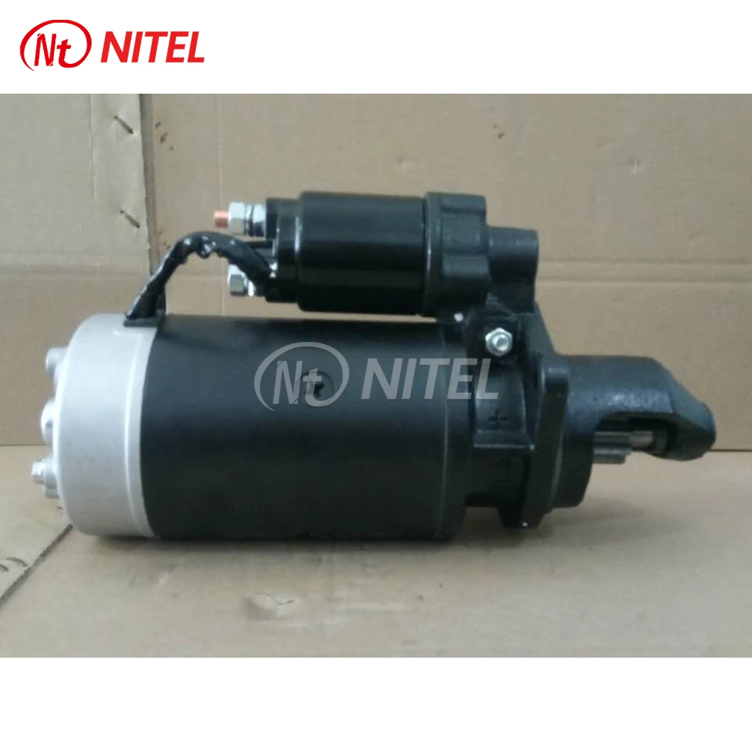 Motor de arranque por grosso para motores de arranque de alta resistência Nicai Bosch 0001368309 O motor de arranque a diesel da China adapta-se ao camião Mercedes Benz Motor a diesel Perkins