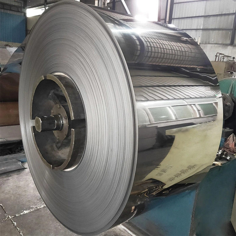 Dekorativer Spiegel mit 316L 310S 420 J2 430 410 4mm mm Stärke Finish Steel Coil Hot Rolled / Kaltgewalzt 0,5 * 1500mm * C 8K Edelstahl Spulenspule Mit Spaltstreifen