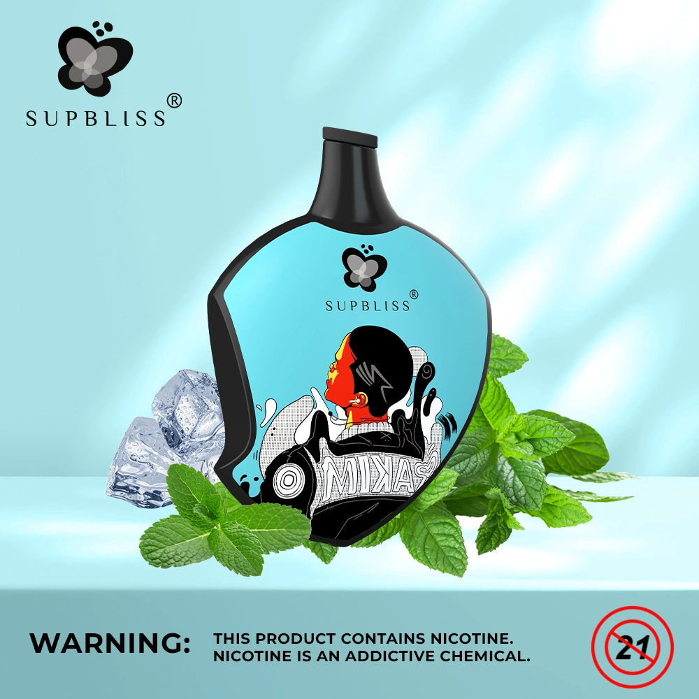 Fumot Original Supbliss Sp 6000 borlas para com a bateria e o indicador de Líquidos Vape descartáveis