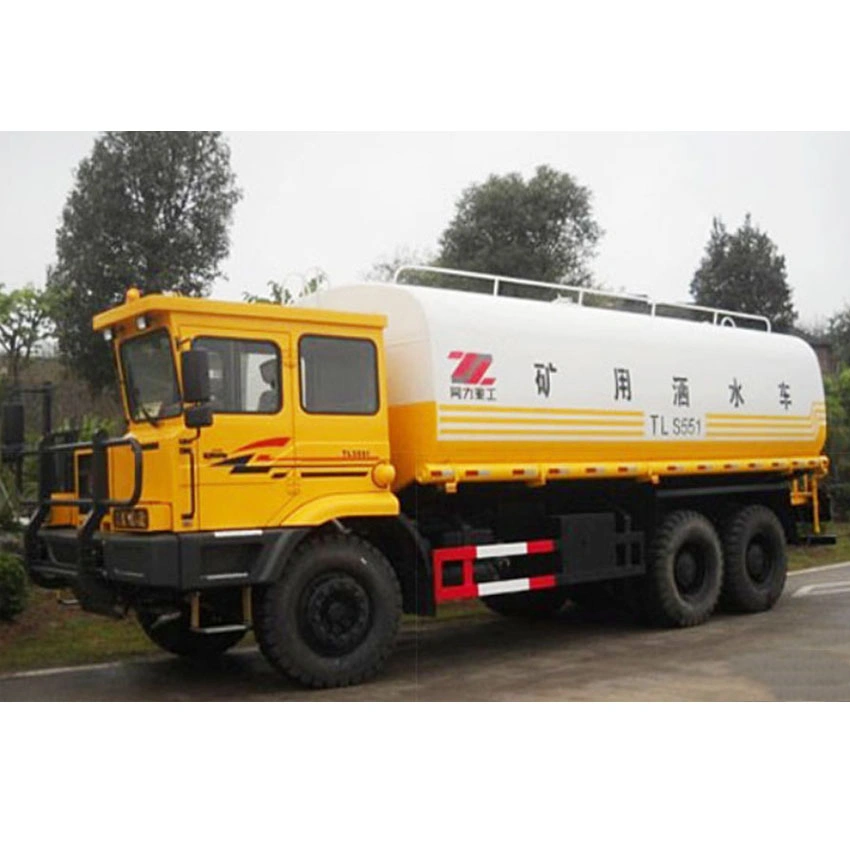 Tonly 10 Wheels 40 M3 off Road Tanker Sprinkle Mining Water Tank Truck
