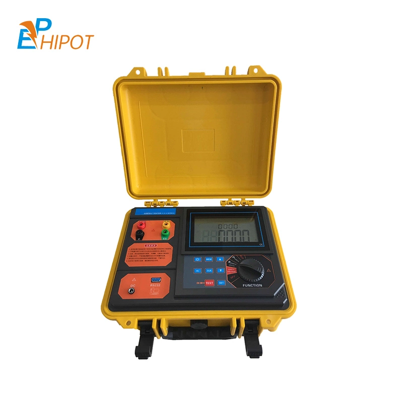 Soil Resistivity Tester Ground Earth Resistance Meter China Supplier IEC Standard