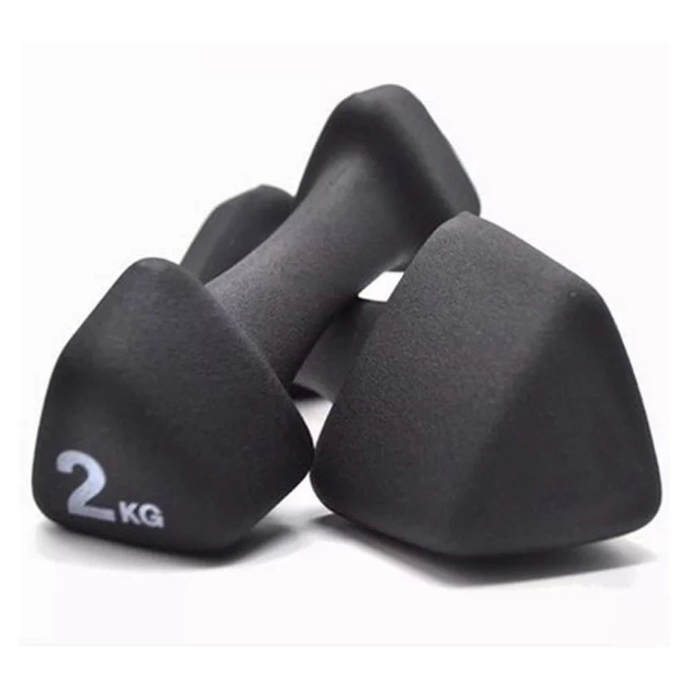 Cross Fit Black Triangle Neoprene Dumbbell