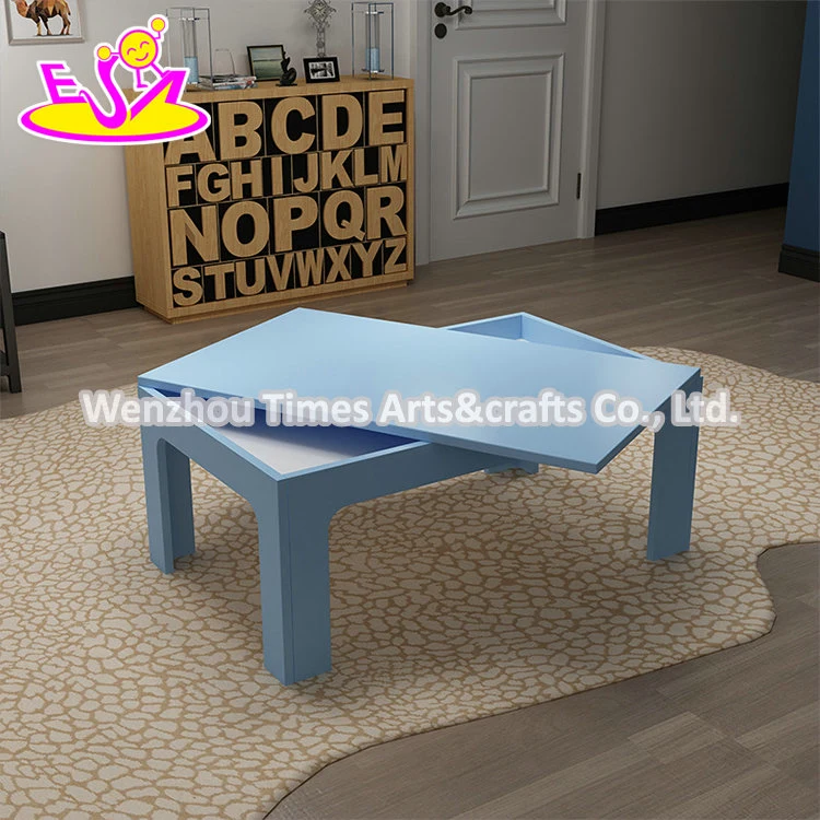 Customize DIY Wooden Kids Activity Table for Building Bricks W08g287b