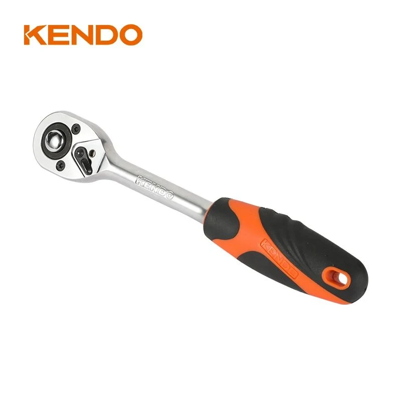 Kendo Professional Hand Tools Portable 11 PCS Auto Car Repair Kit Ratchet Socket Wrench Set