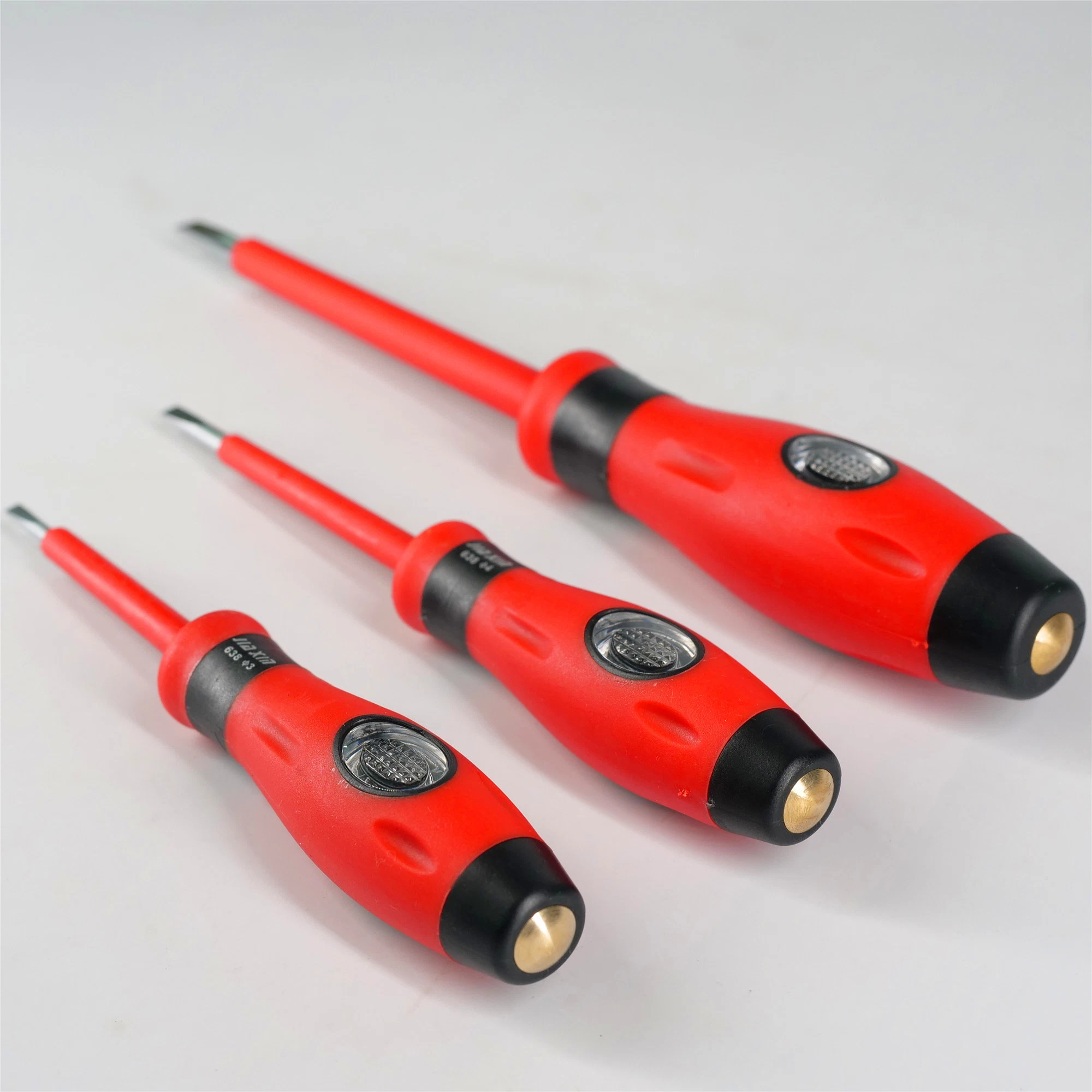 100-500V 3mm*65mm Spannungsprüfer Stift/Elektrischer Tester Stift/isolierter Schraubendreher