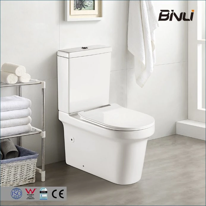 Venta caliente en Europa Floor-Standing Designer el ahorro de agua baños P-trampa para cuarto de baño Wc