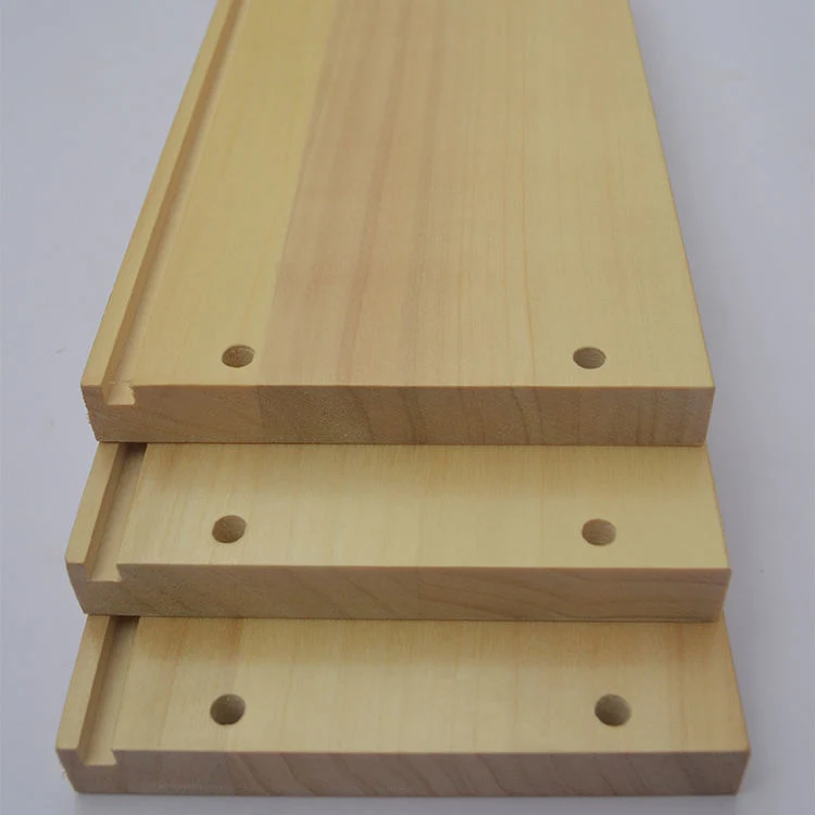 Natural Wood Cheap Price Paulownia Solid Wood Batten Board for Drawer Side