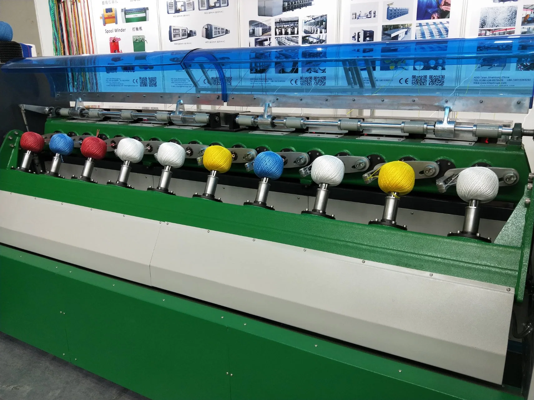 Multi-Head Twine Balling Machine Yarn Winding Machine