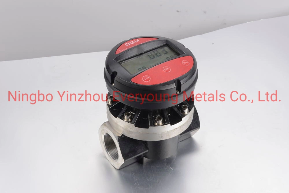 Electronic Aluminum Oval Gear Meter for Petroleum Chemical Industry