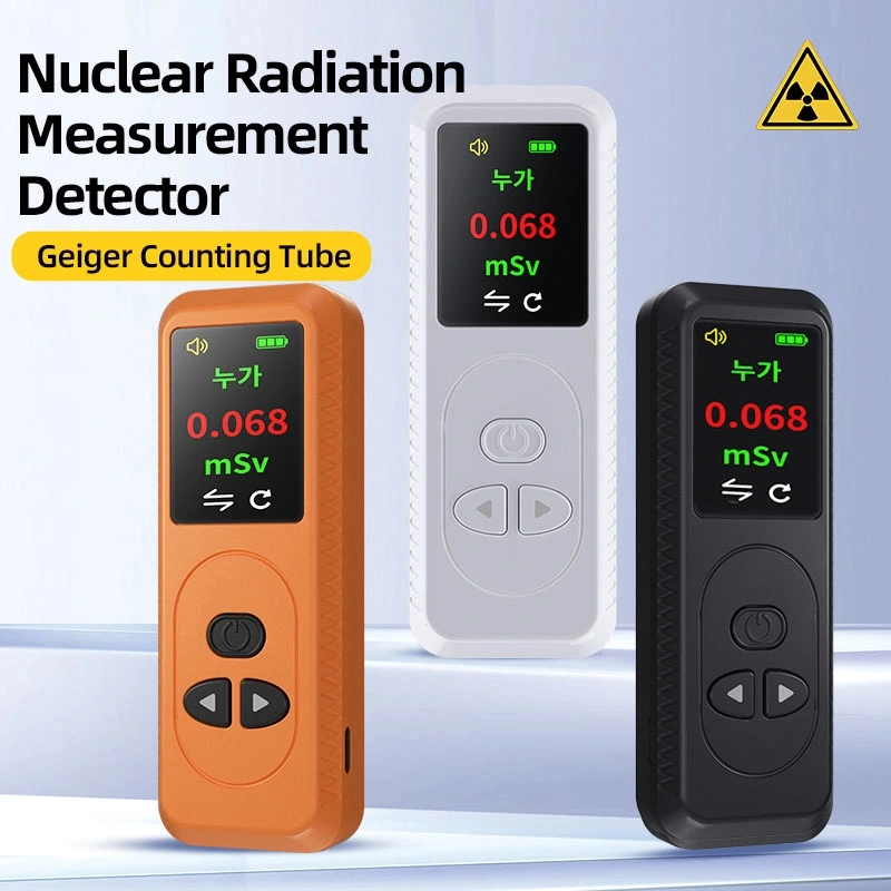 Detector radiactivo de alta precisión Gamma Beta X y Beta Medidor de dosis de rayos X Detector de radiación nuclear Dosimetro Medidor de radiación de rayos