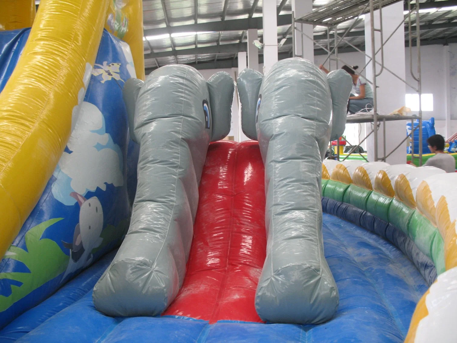 Newest Inflatable Giant Fruit Castle Bouncer for Children Playground