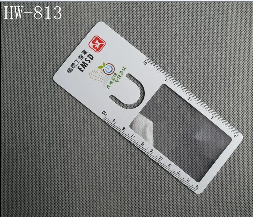 3X Plastic Bookmark Magnifying Glass with Ribbon (HW-813)