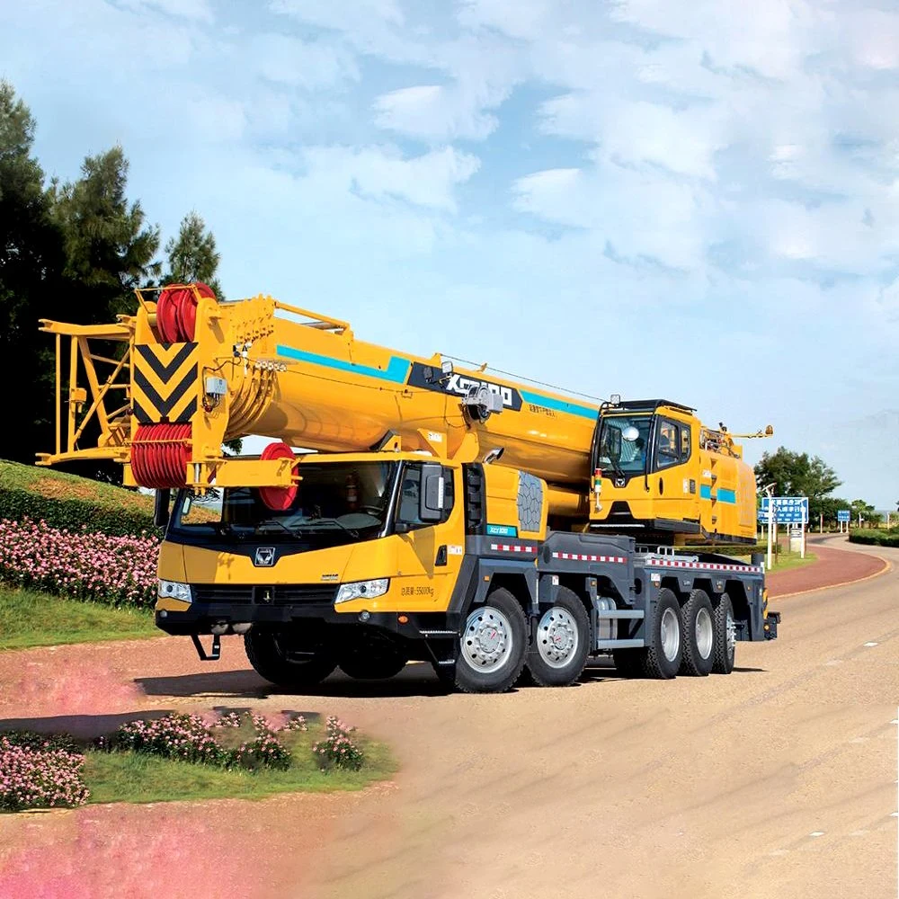 Xct100 Mobile lança telescópica Truck Crane 100 toneladas de capacidade de elevação