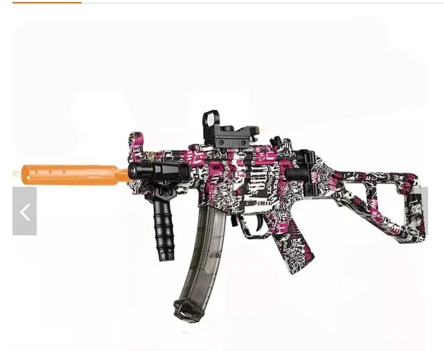 2024 Vente à chaud MP5K Sniper fusil Pellet plastique Airsoof canons Pistolet à jouets pour boule de gel à motif de gel pour adulte Water Gell