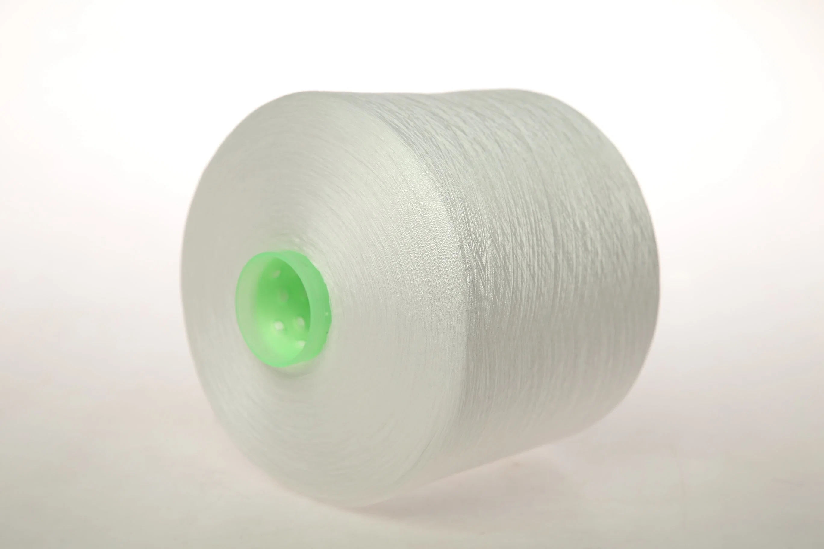 Raw White Polyester Spun Yarn 20s/2 20s/3 20s/4 20s/6 20s/9 30s/2 30s/3 40s/2 40s/3 42s/2 50s/2 50s/3 52s/2 60s/2 60s/3 for Jeans Cloth Sewing Thread Dope Dyed