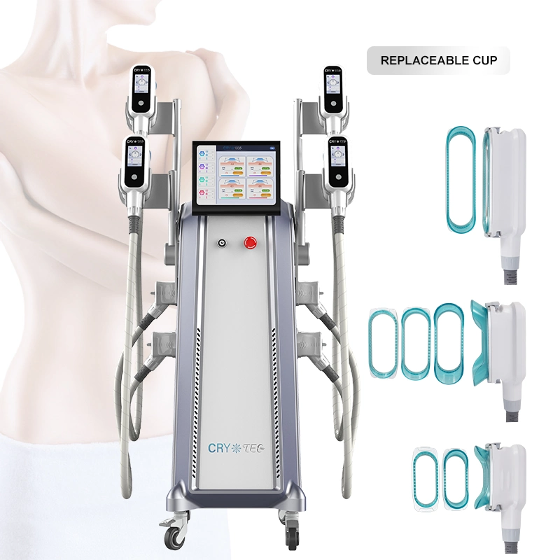 Cool Tech Body Shaping Weight Loss Abnehmen und Fett verbrannt Professionelle Kryo-Therapie Vakuum-Therapie Massage Kryo Körper Formen Ausrüstung Für Schönheitssalon