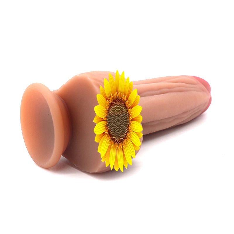 9.84"Realistic Dildo Feels Like Skin, Soft Silicone Huge Penis with Strong Suction Cup, Dildo with Balls Lifelike Fake Penis, Stimulated Sex Toy for Women