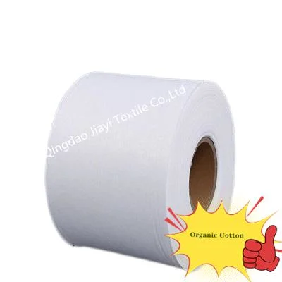 Gots & Ocs Certificate Organic Nonwoven Gauze Filter Cotton Spunlace Non Woven Fabric