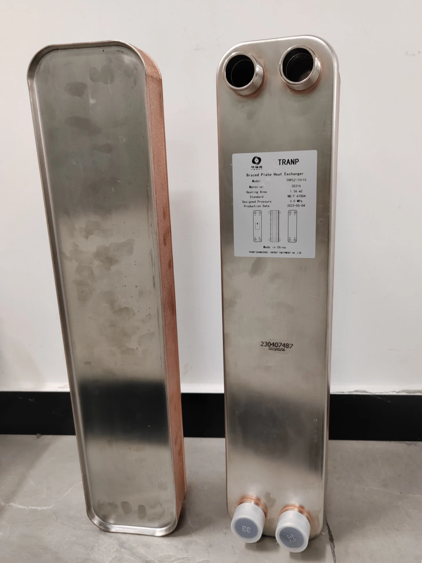 Brazed Heat Exchanger Condensers for Water Chiller