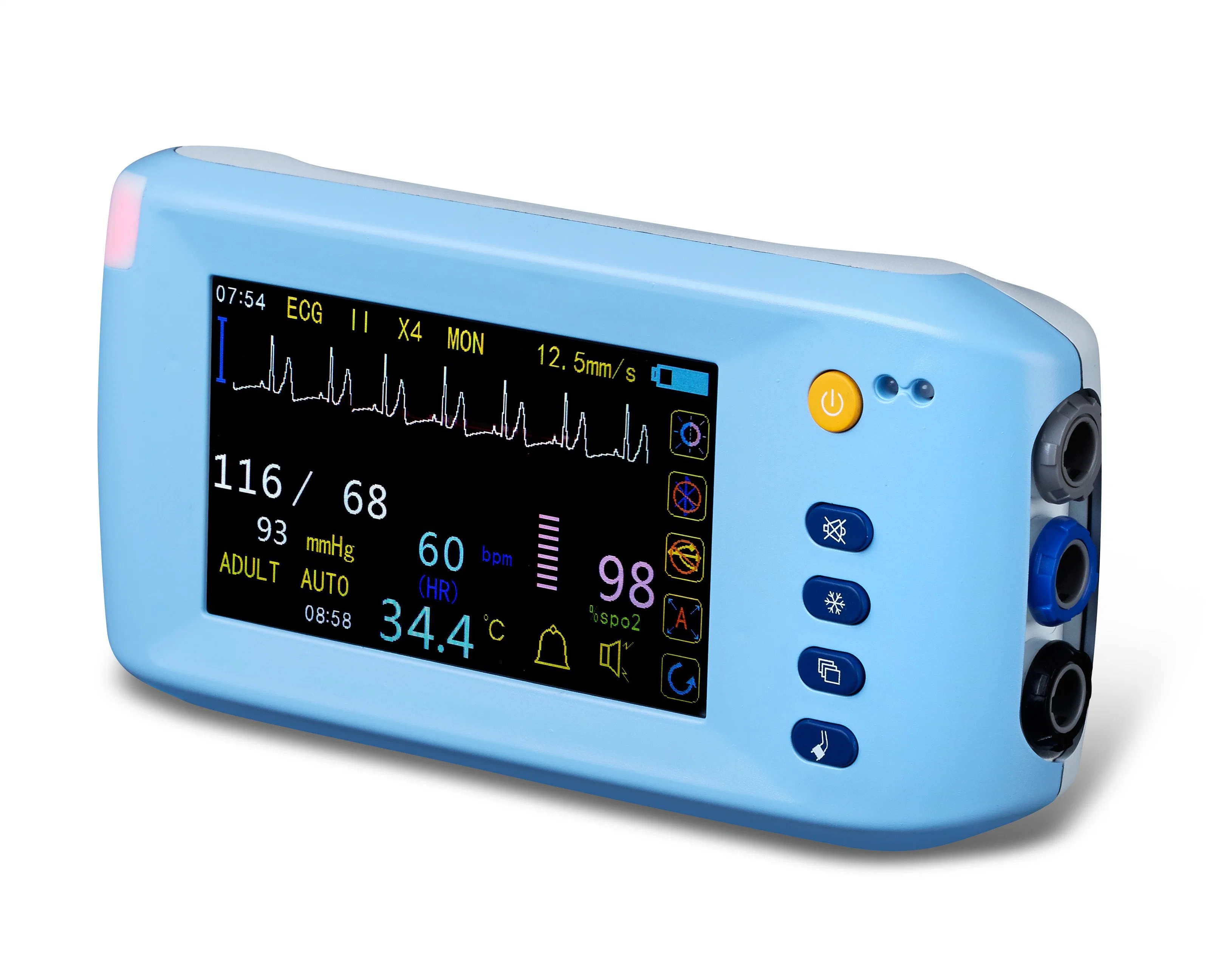 Bluetooth and Touch Screen Ambulance Medical Patient Monitor