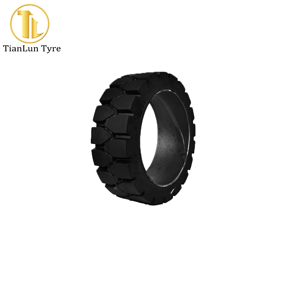 Factory Wholesale/Supplier Press-on Solid Forklift Tires for Scrapers and Forklifts