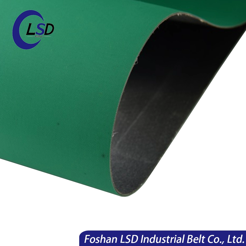 Factory Customized Leather Rubber Flat Transmission Belt for Industrial Machines