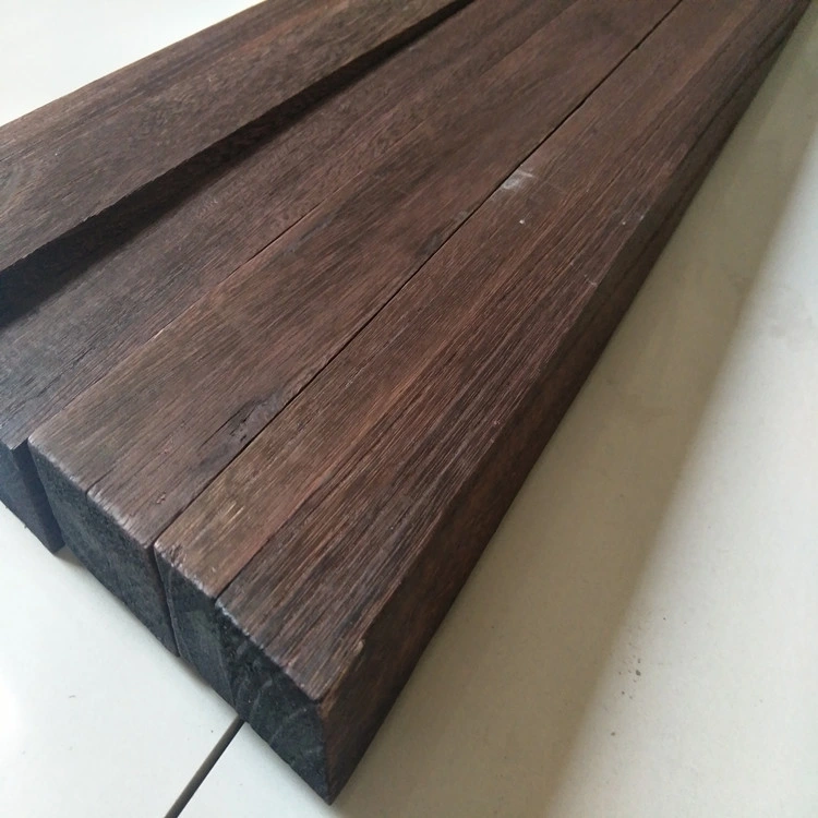 Paulownia Wood Shelf Board Carbon Burning Board a Word Board Solid Wood Board Carbonized Wood Board to Do Old Solid Wood