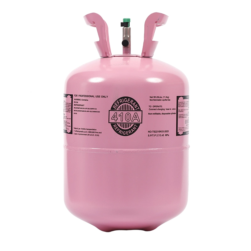 99.9% High Purity Refrigerant Gas 13.6kg 30lbs R407c Gas