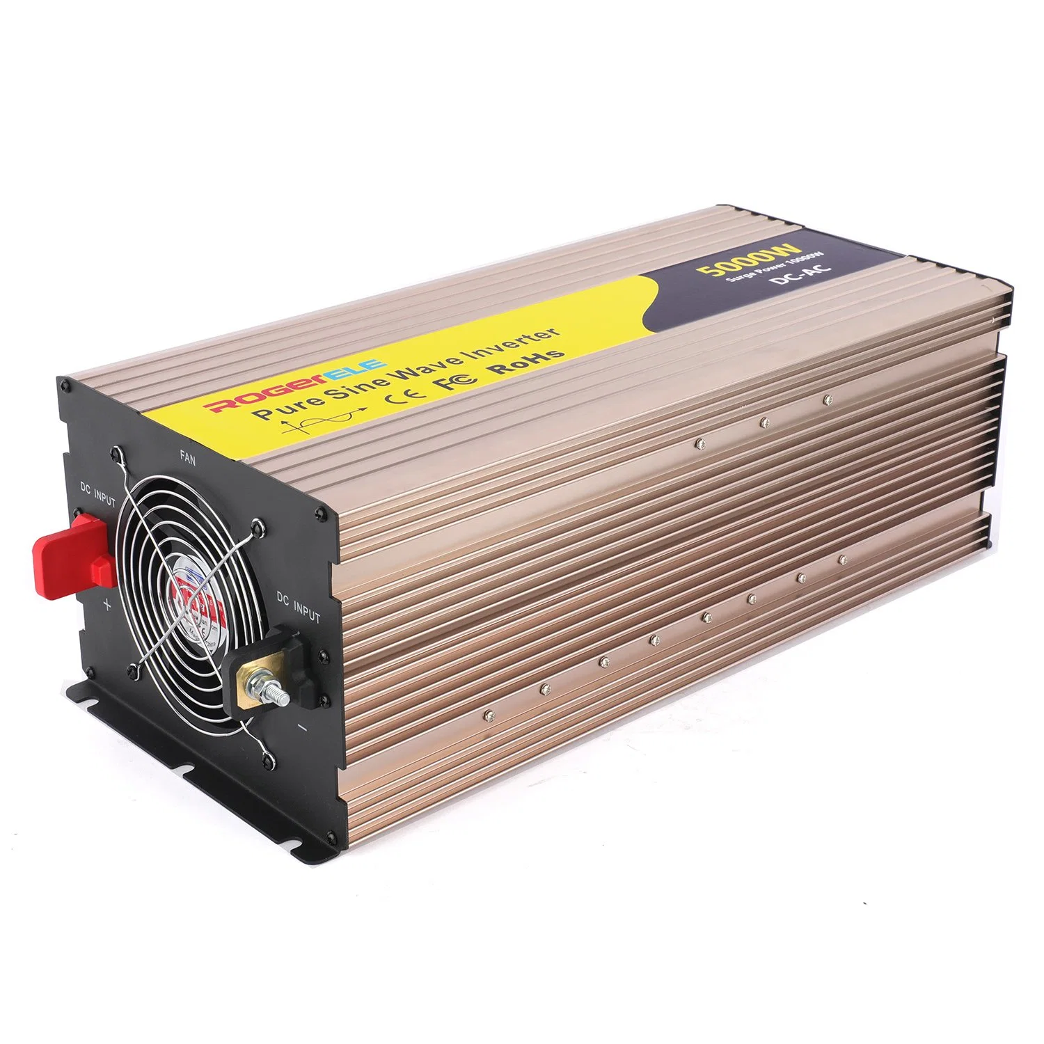 5000W/5kw 5000 Watt 12V/24V/48V DC to AC 110V/120V/220V/230V Pure Sine Wave Power Inverter