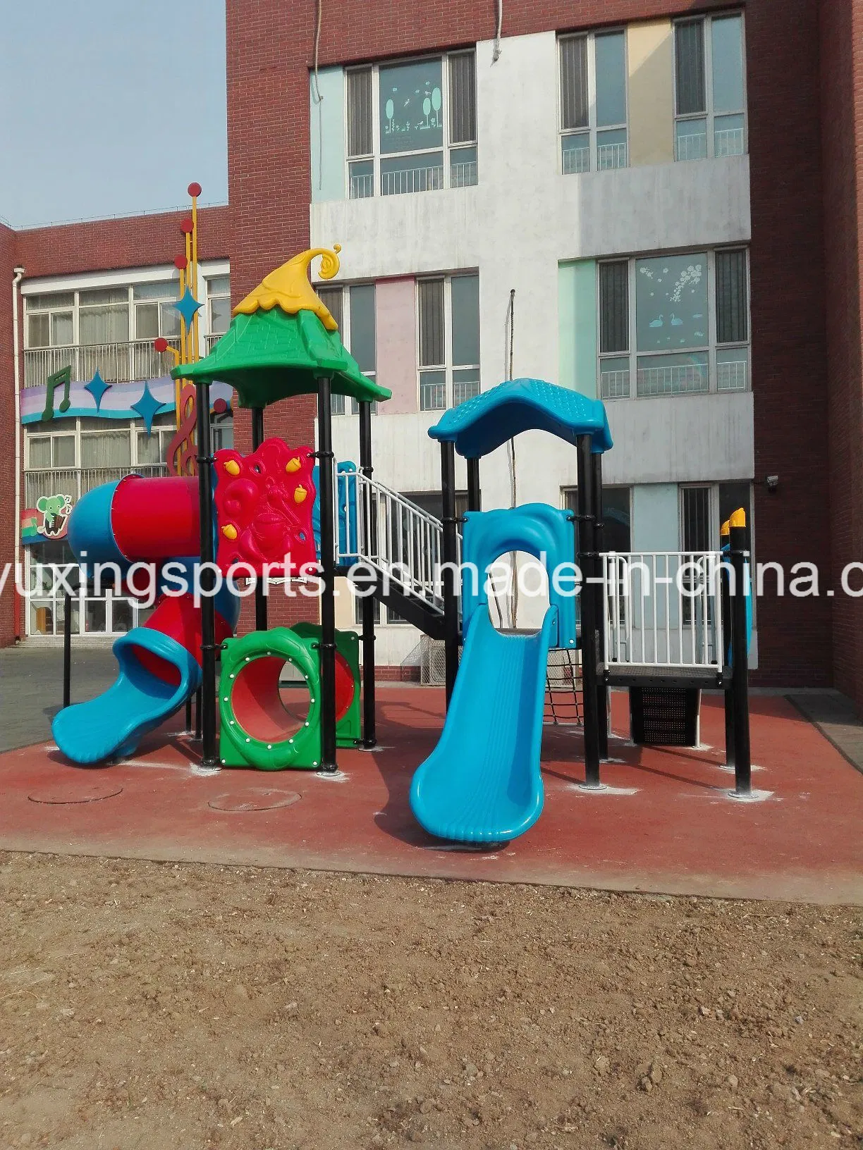 Parque Infantil exterior de equipamento de deslize