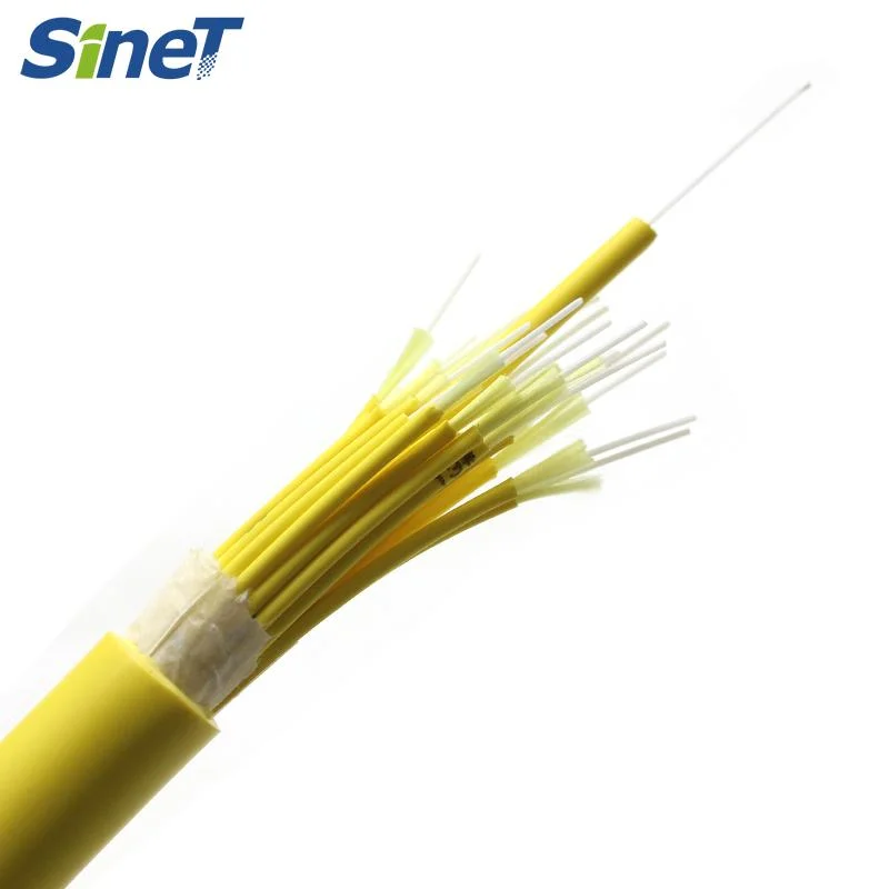 4 8 12 24 36 48 Core Single Mode Fiber Optic Indoor Multicore Branch Distribution Fibre Optical Breakout Cable 24 Gjbfjv