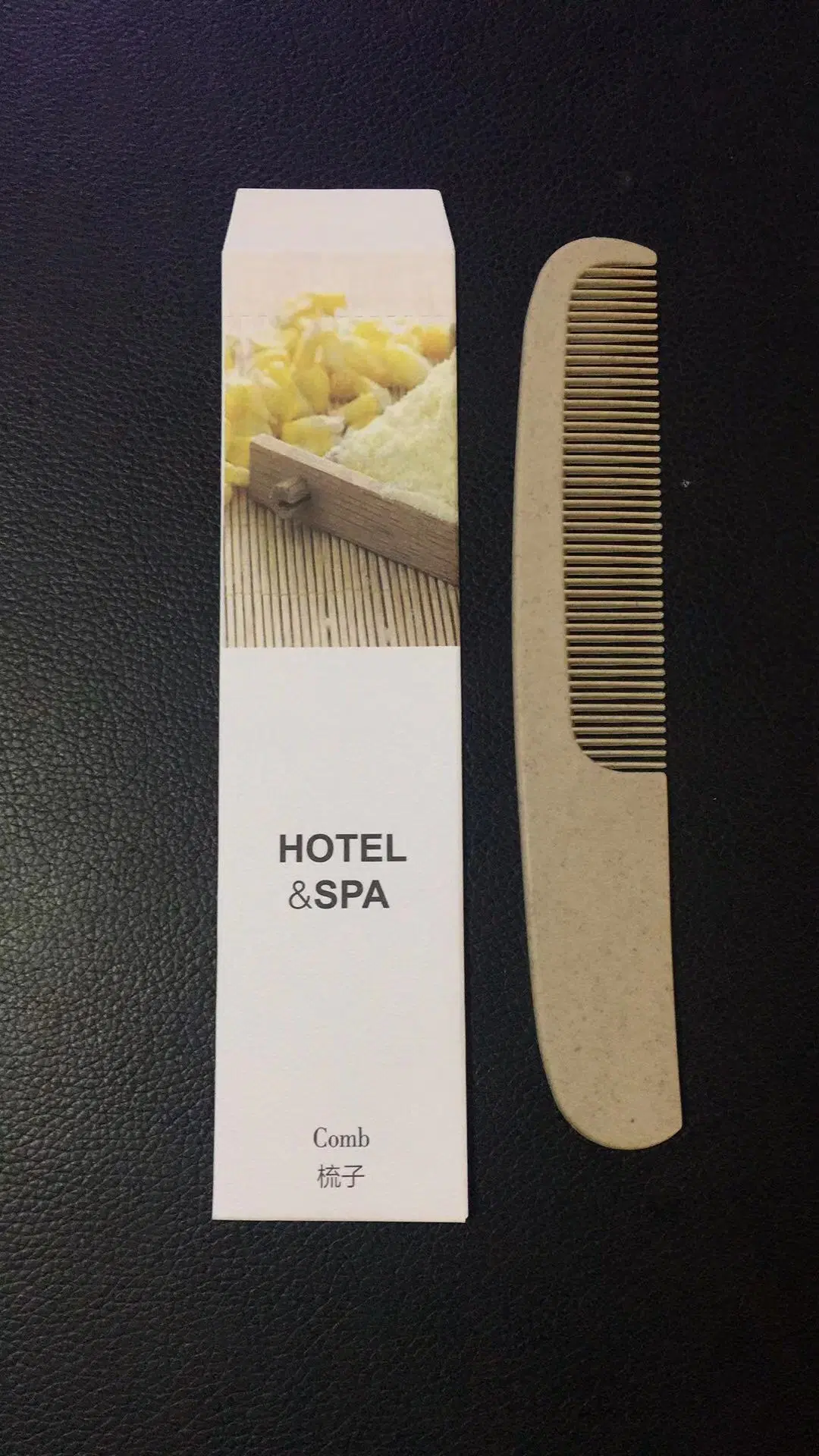 Hotel biodegradáveis suprimentos descartáveis personalizados de higiene pessoal Hotel Conjunto de amenidades