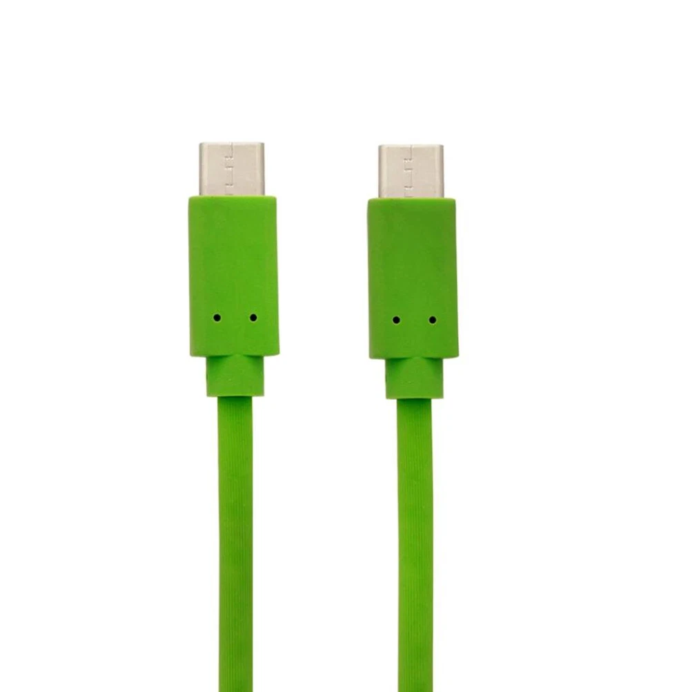 Plastic Injection PVC Braided Cable Type C to Type C USB3.1 for Android Phones Computers Devices Fast Charging Data Sync