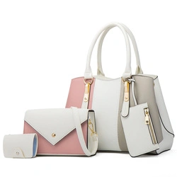 Guangzhou Factory Designer PU Leder Handtasche Set Frauen Fashion Lady Handtasche