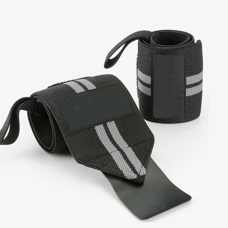 Custom Logo Adjustable Fitness Compression Weight Lifting Straps Gym Wrist Support Wraps