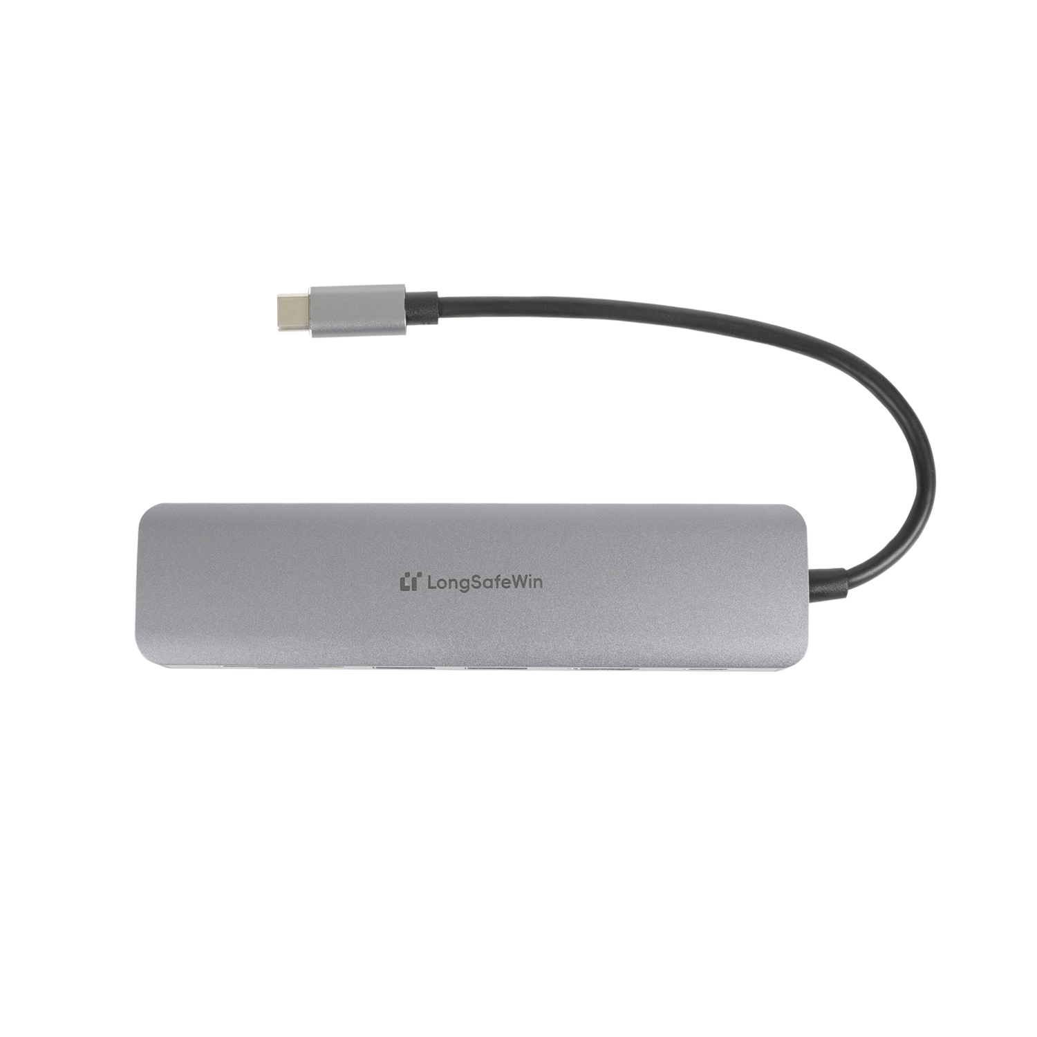 Hub USB-C de 5 gbps de alta velocidade 7 em 1 com HDMI 4K e. Potência de 100 W.