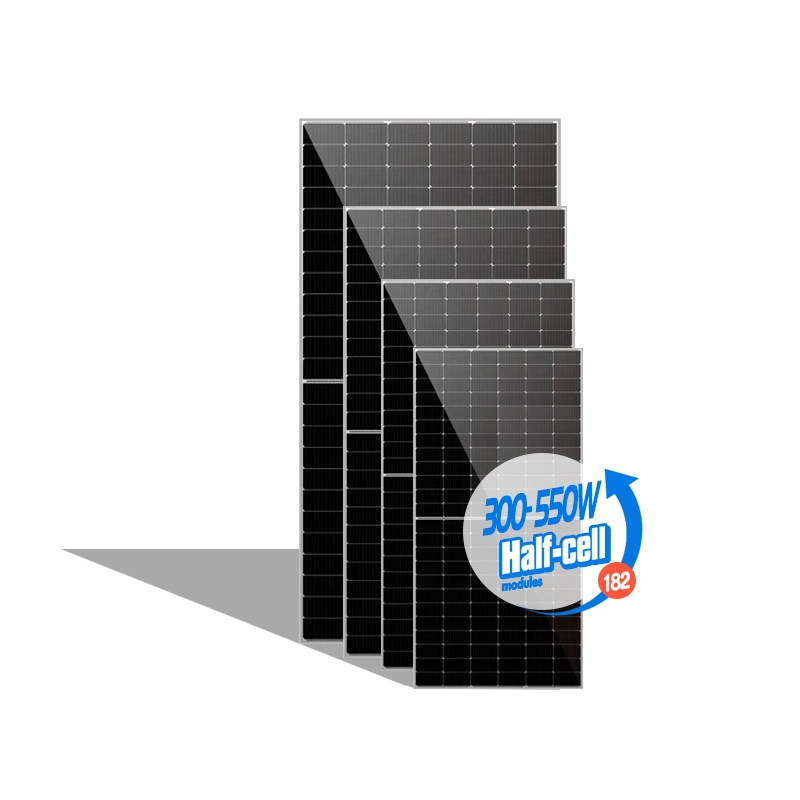 Hot Sale Solar 450W 600W Panel Black Color Half Cell High Quality for Home Use