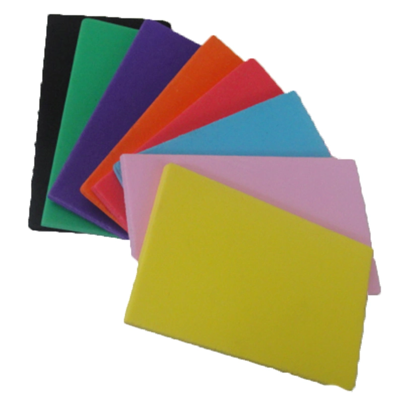 EVA Regular OPP Bag Color Paper Acrylic ID Card Holder Decoration Prodcuts